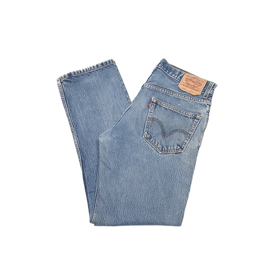 Levis 505 Regular Fit Jeans W33 L31 Blue