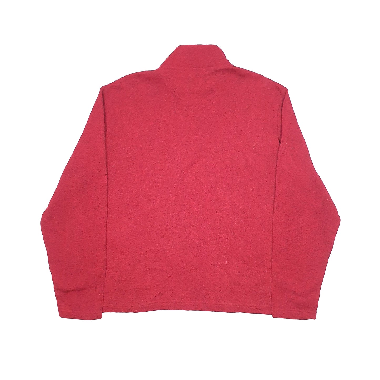 Wrangler Quarter Zip Fleece XXL Red