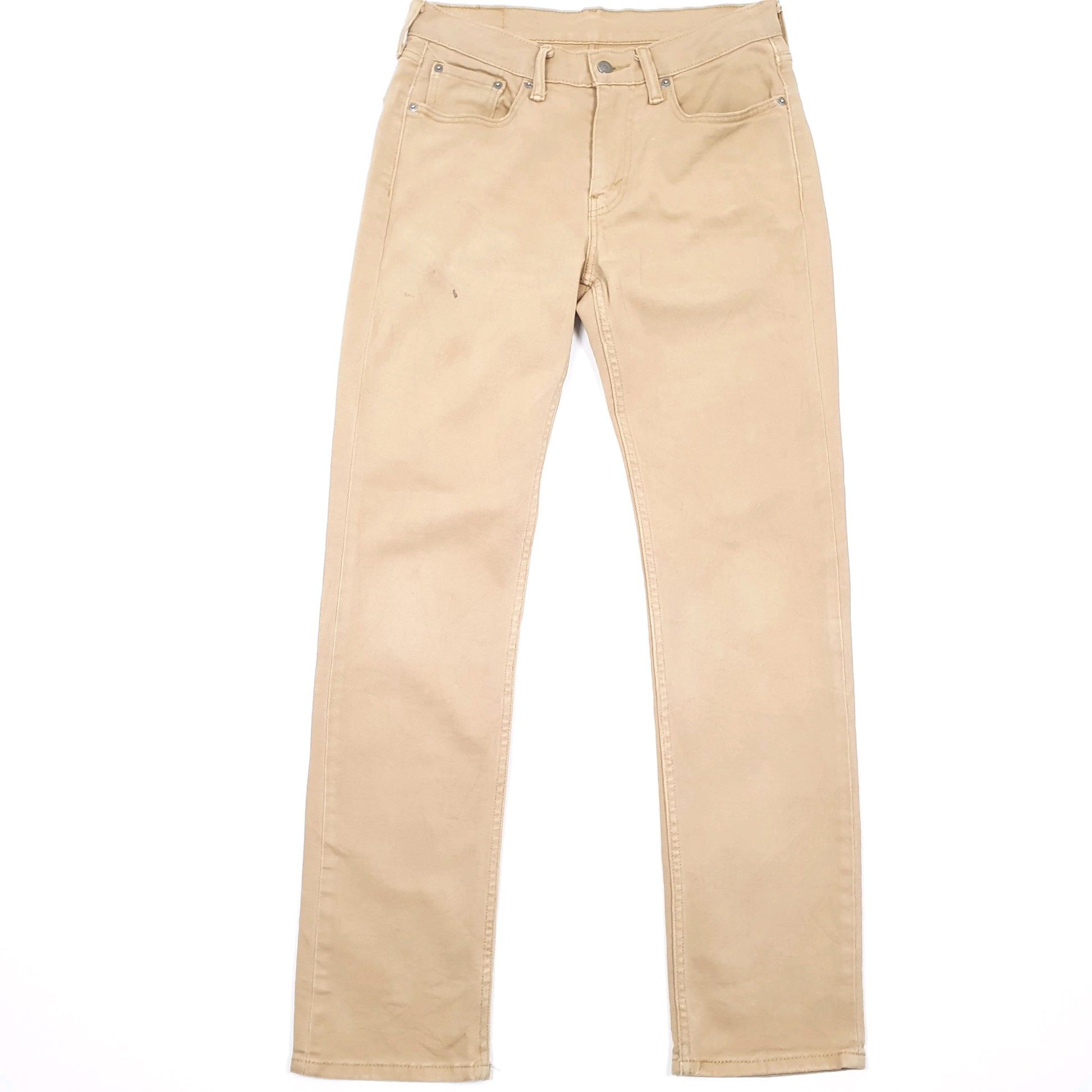 Levis 514 Straight Fit Jeans W30 L32 Beige