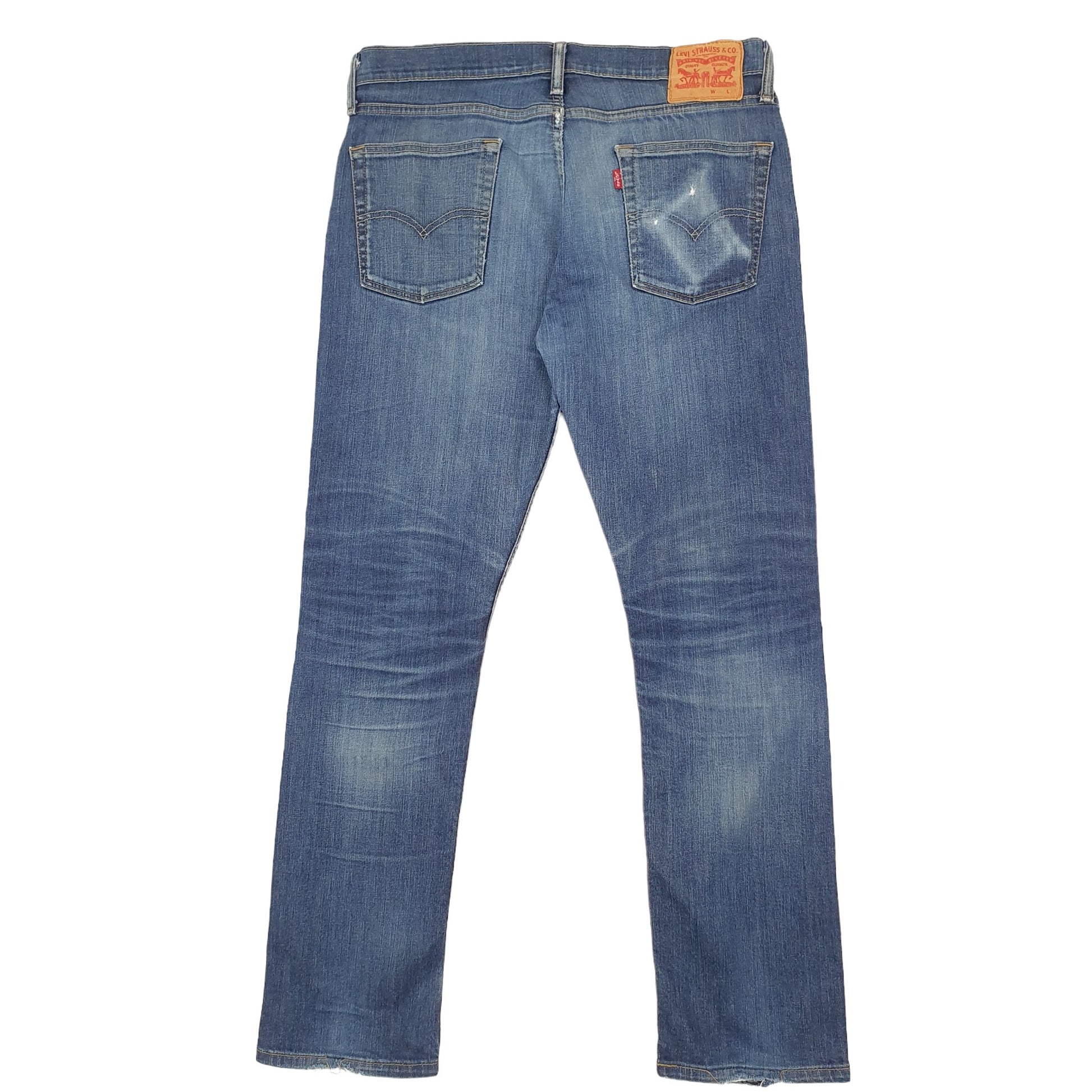 Levis 513 Slim Fit Jeans W34 L32 Blue