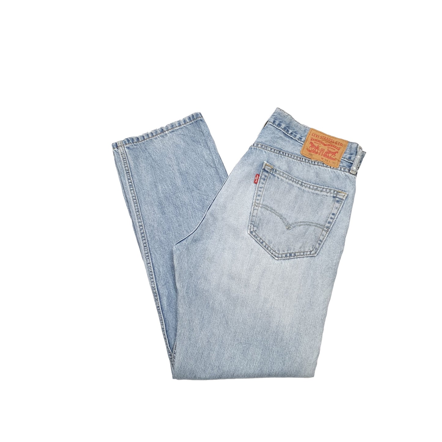 Levis 505 Regular Fit Jeans W34 L30 Blue
