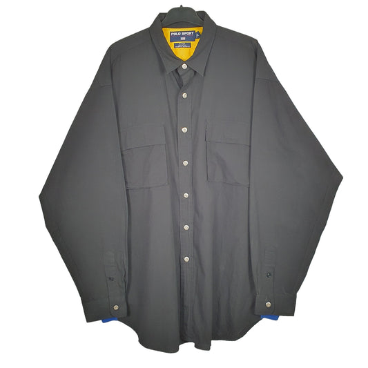 Ralph Lauren Long Sleeve Relaxed Fit Shirt Black