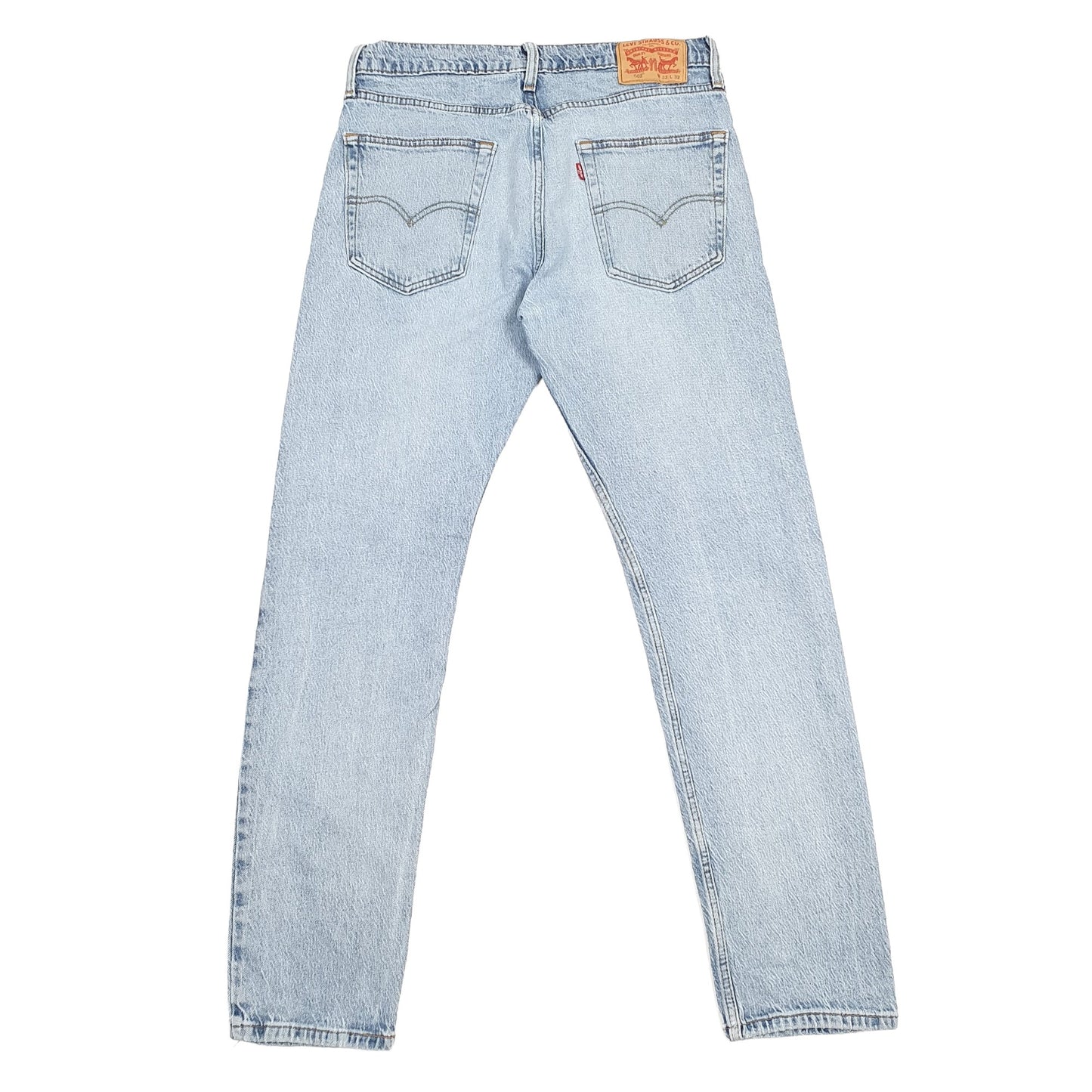 Levis 502 Regular Fit Tapered Jeans W32 L31 Blue