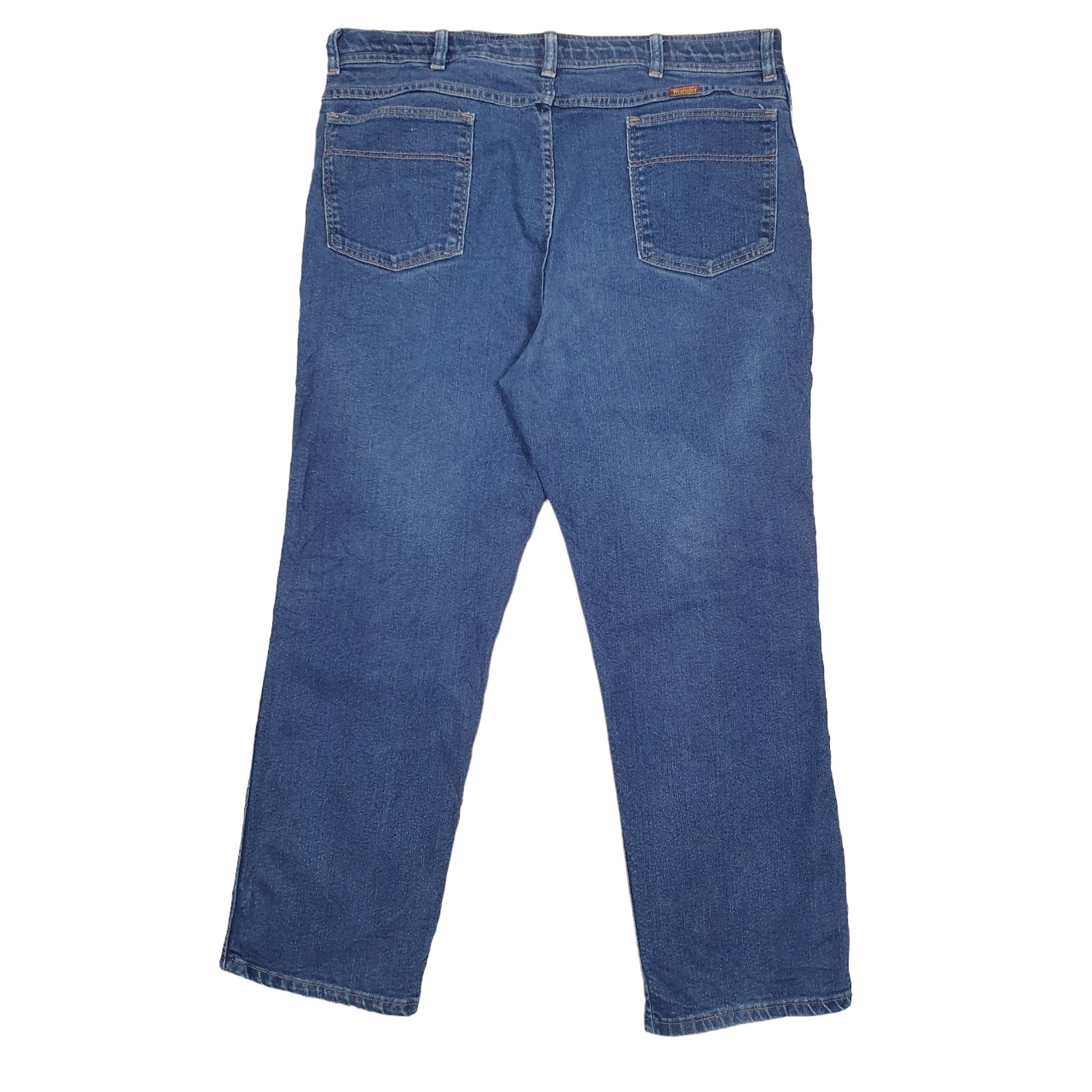Wrangler Regular Straight Fit Jeans W38 L28 Blue
