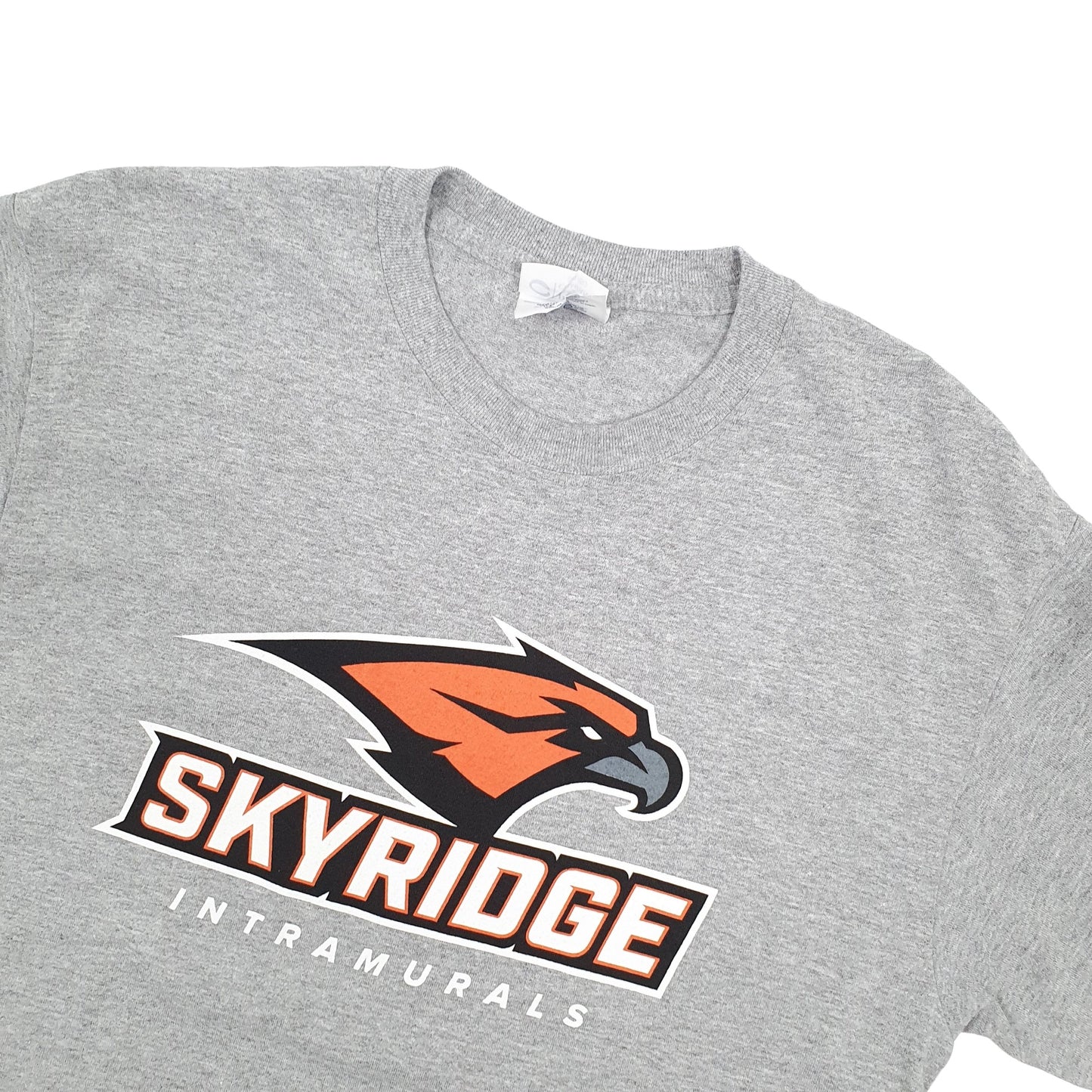 Port & Company USA Skyridge Intramurals Short Sleeve T Shirt Grey