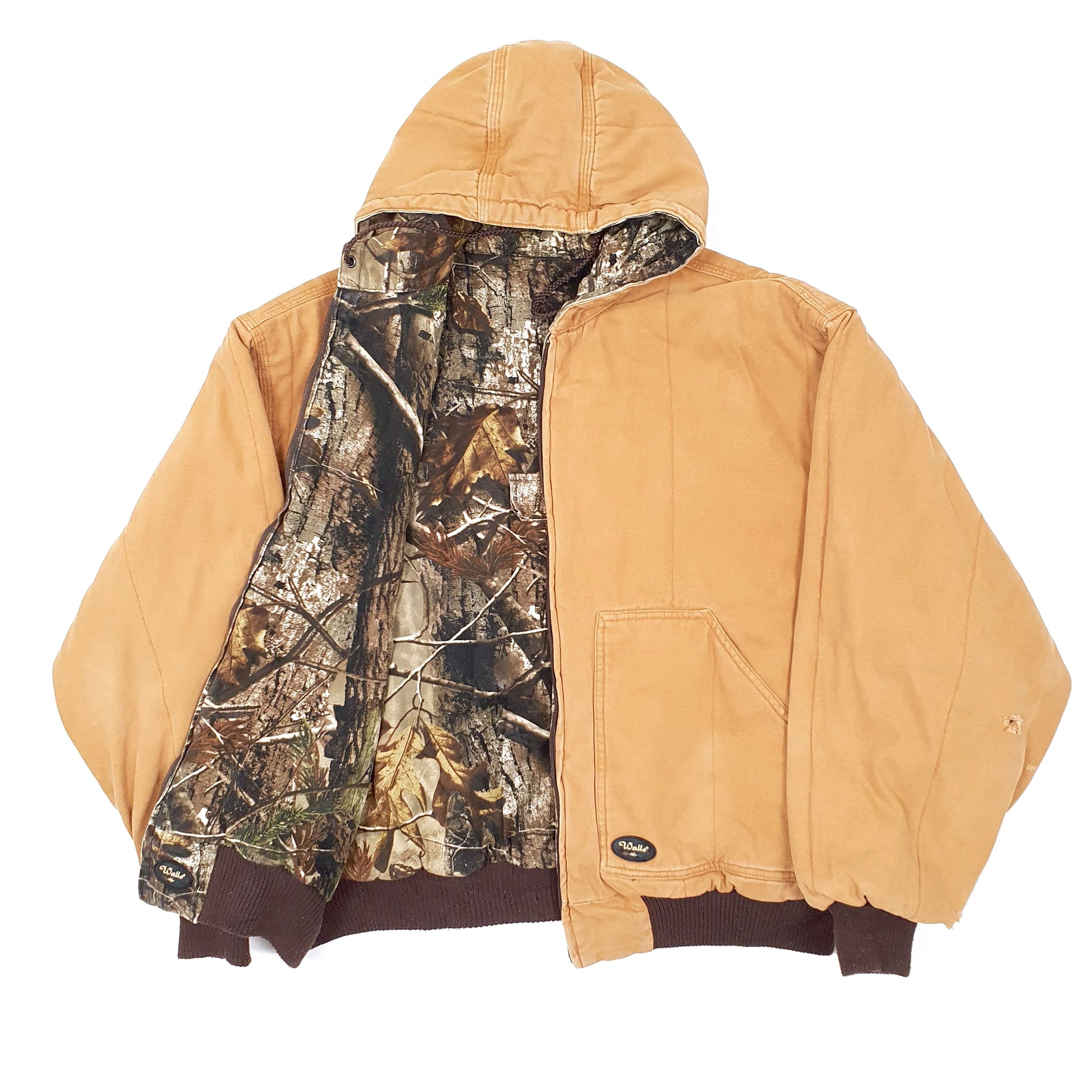 Mens Duck Walls Reversible Camoflauge Active Detroit Workwear Jacket Coat