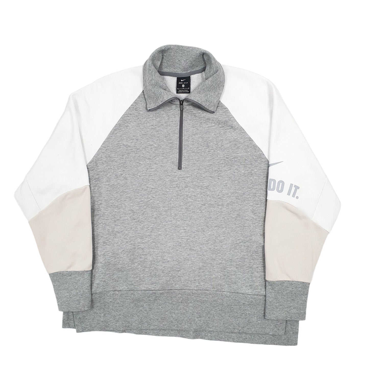 Nike Dri Fit Quarter Zip M Grey