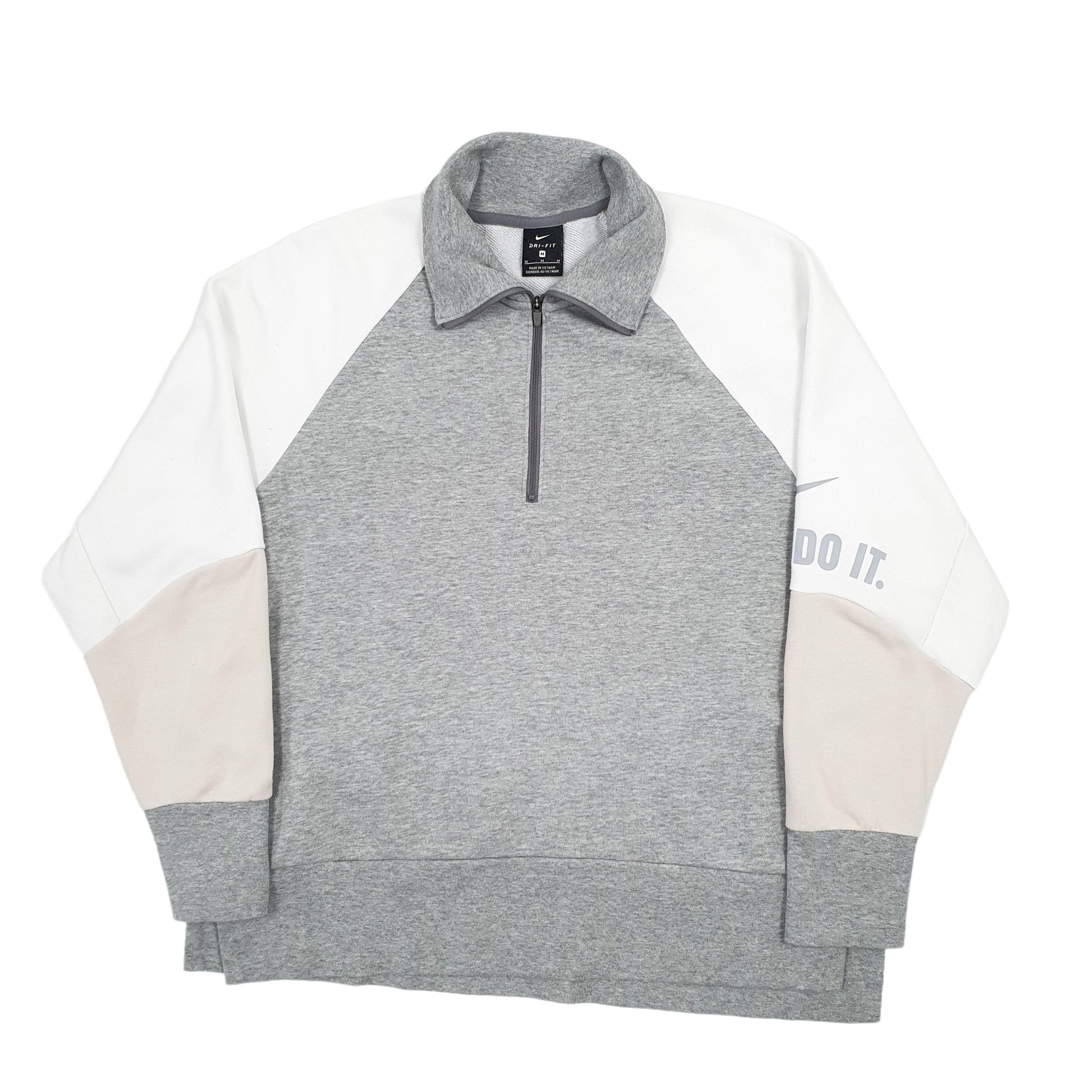 Nike Dri Fit Quarter Zip M Grey