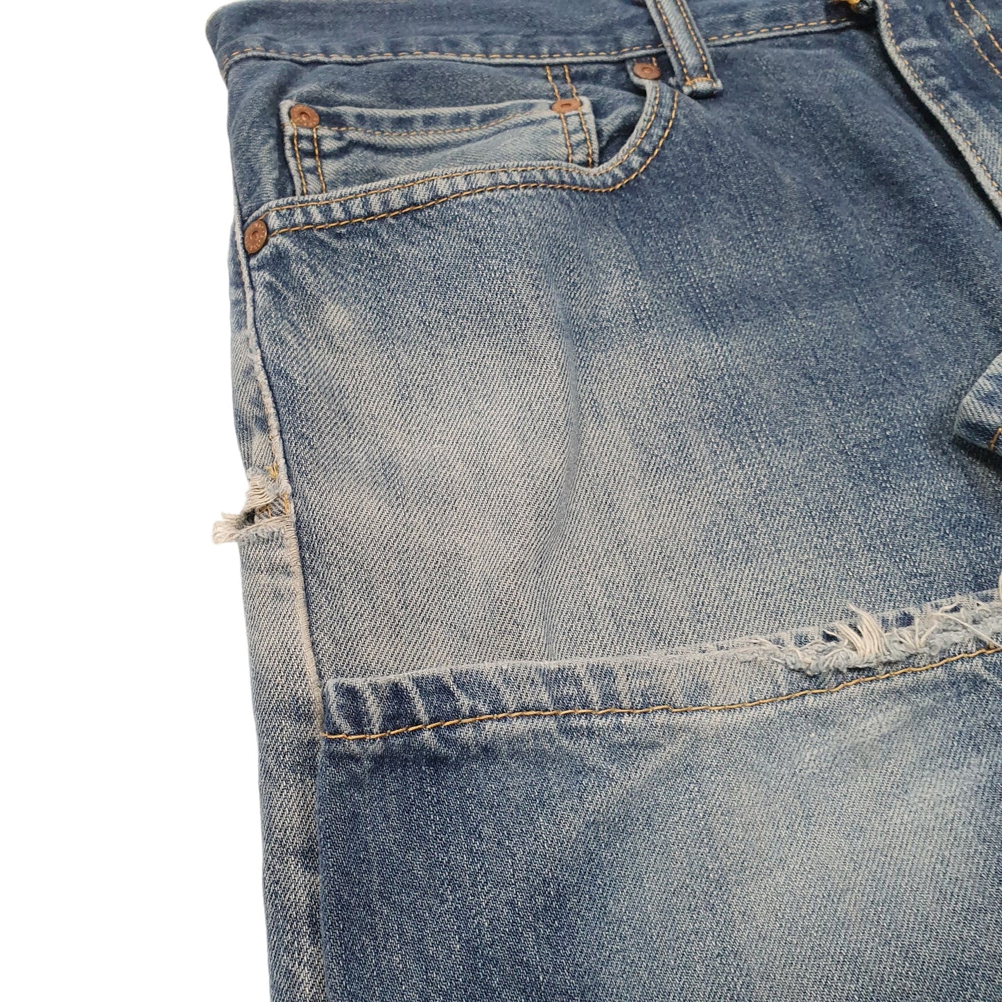 Mens Blue Levis  505 JeansW34 L34