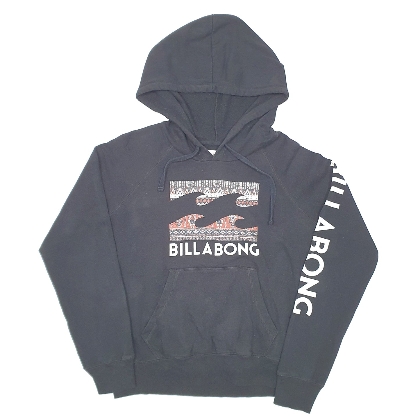 Womens Black Billabong  Hoodie Jumper