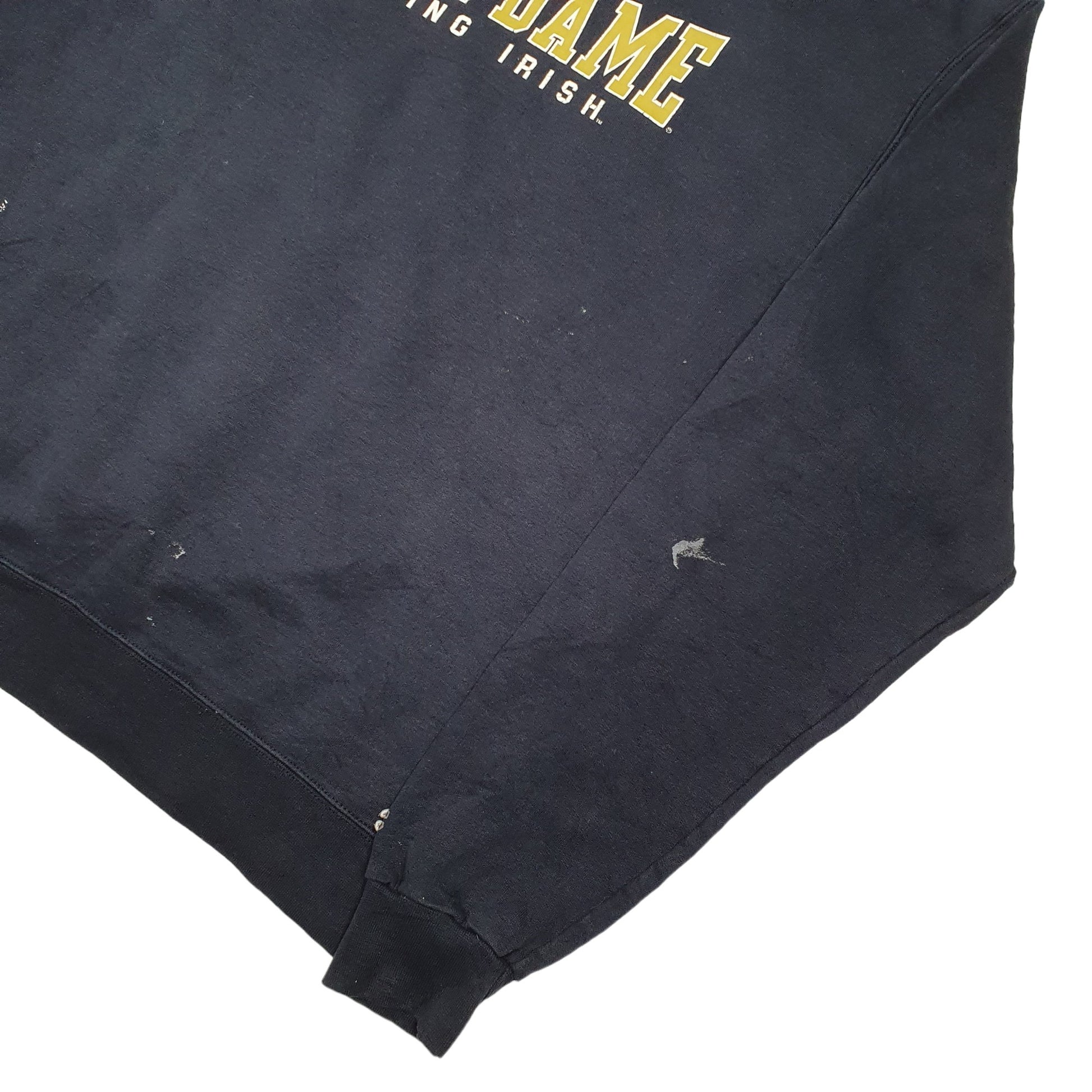 Mens Navy Champion Notre Dame NFL Crewneck Jumper