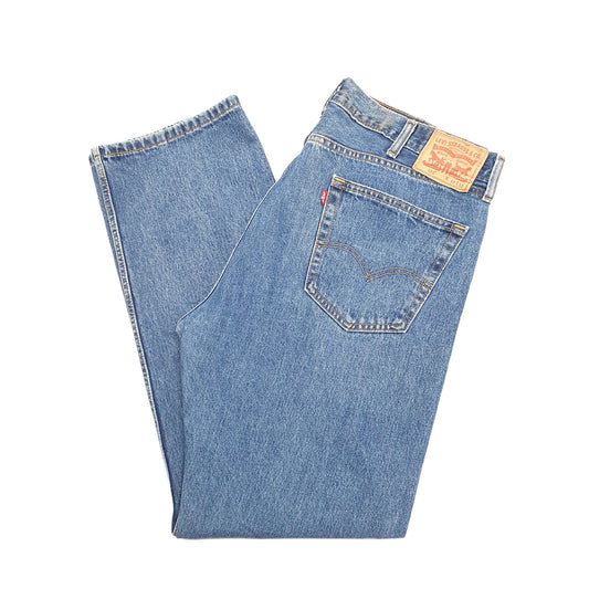 Levis 505 Regular Fit Jeans W40 L32 Blue