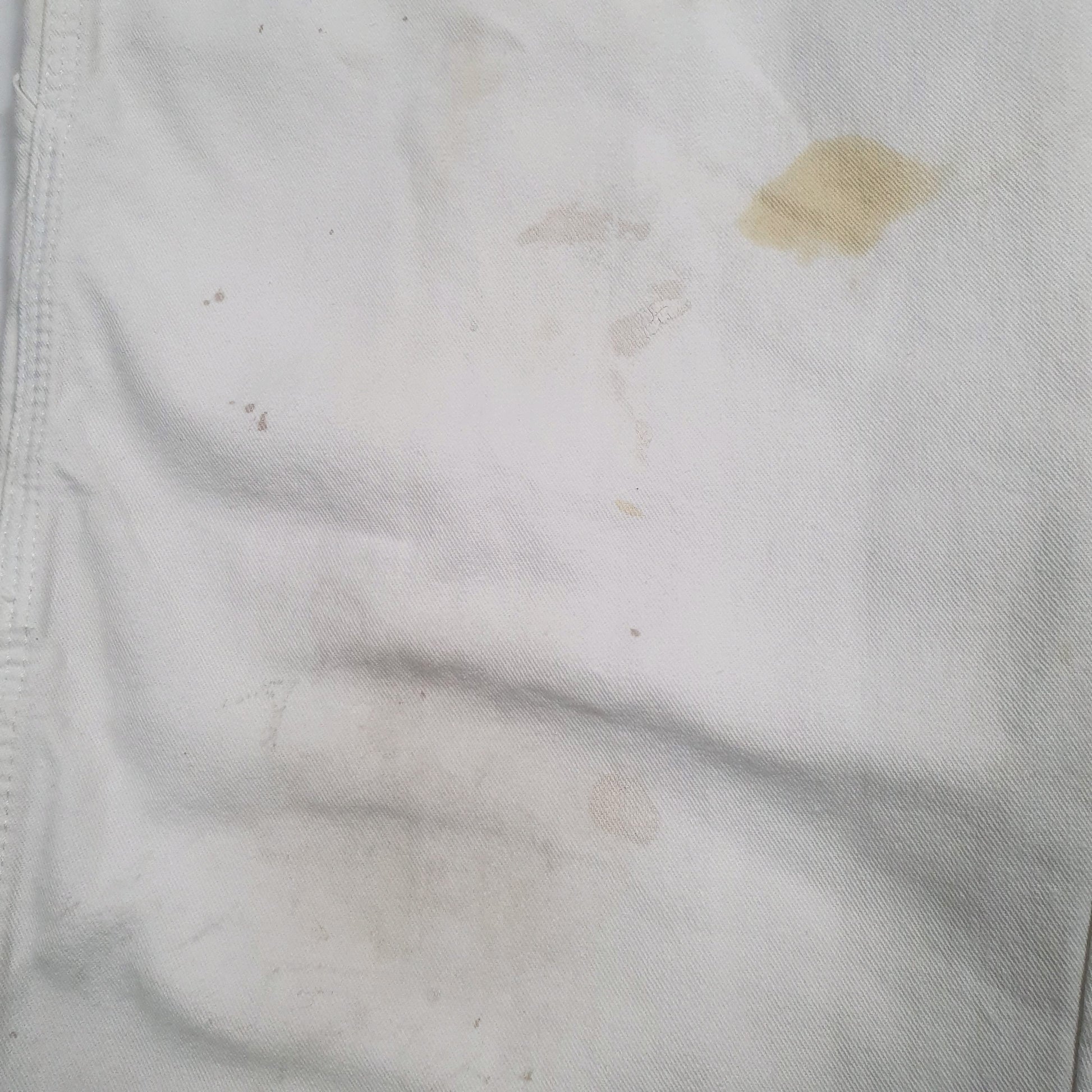 Mens Dickies Painter White Carpenter Trousers W36 L29 White