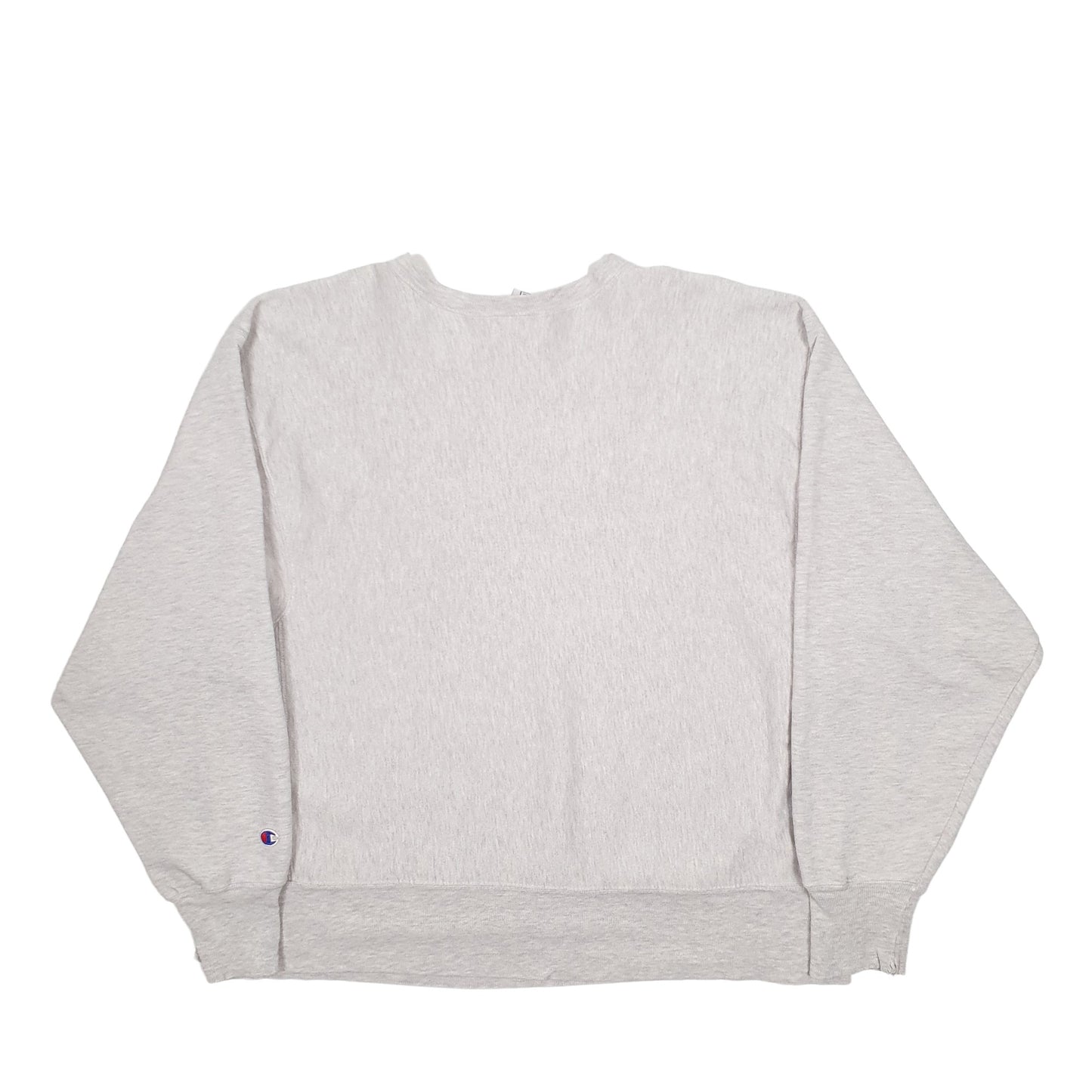 Mens Grey Champion Reverse Weave USA College Boston University Crewneck Jumper