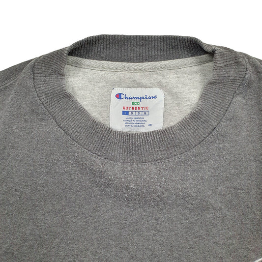 Mens Grey Champion  Crewneck Jumper