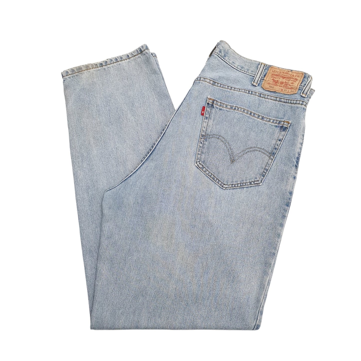 Mens Blue Levis  560 JeansW38 L34