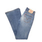 Levis 544 Flared Fit Jeans W29 L34 Blue