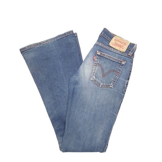 Levis 544 Flared Fit Jeans W29 L34 Blue