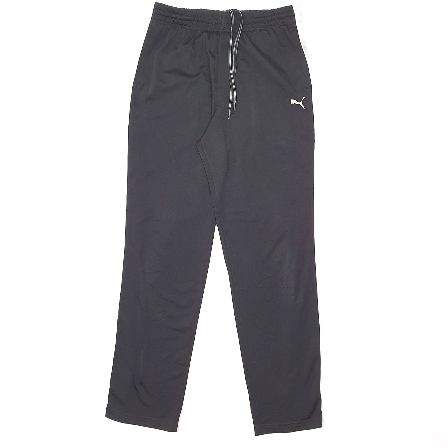 Mens Black Puma Sweatpants Track Jogger Trousers