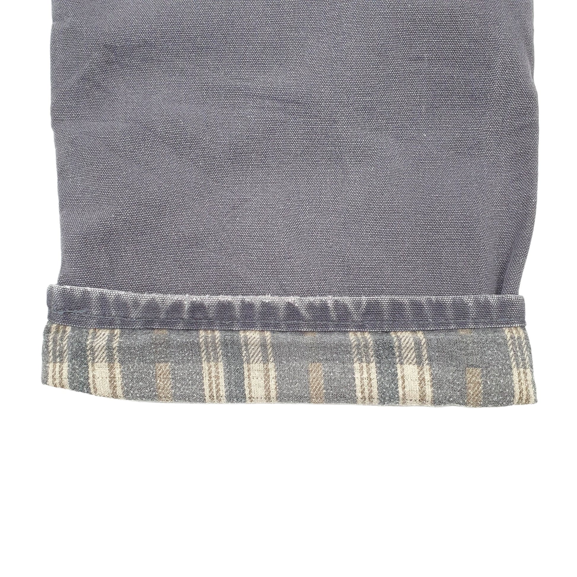 Carhartt Carpenter Loose Fit Thermal Lined Jeans W34 L34 Grey