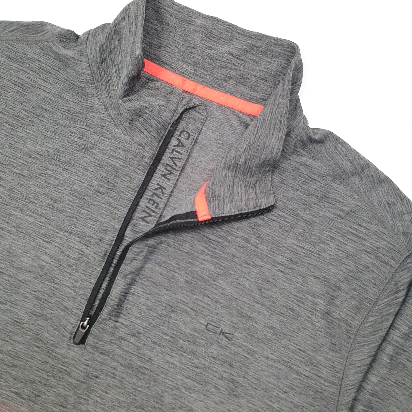 Calvin Klein Performance Activewear Quarter Zip L Grey