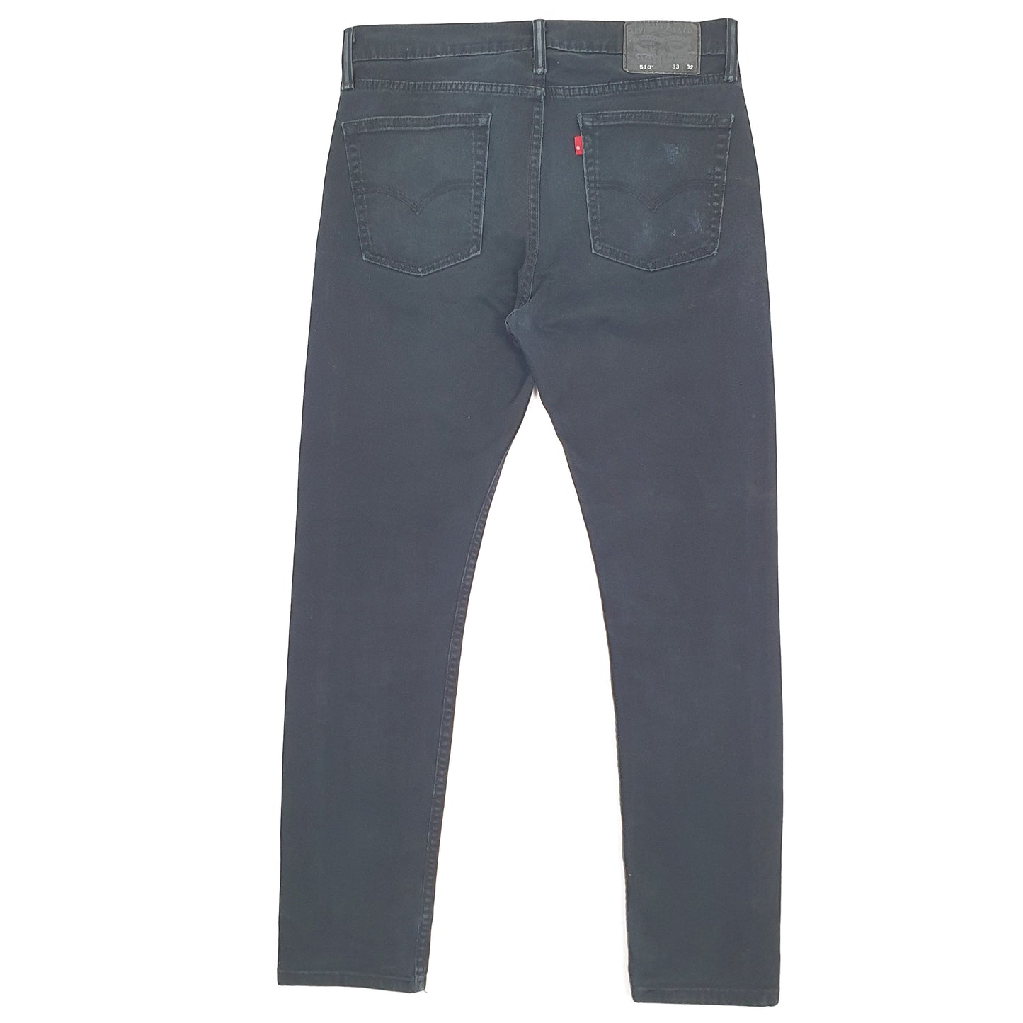 Levis 510 Skinny Fit Jeans W33 L32 Black