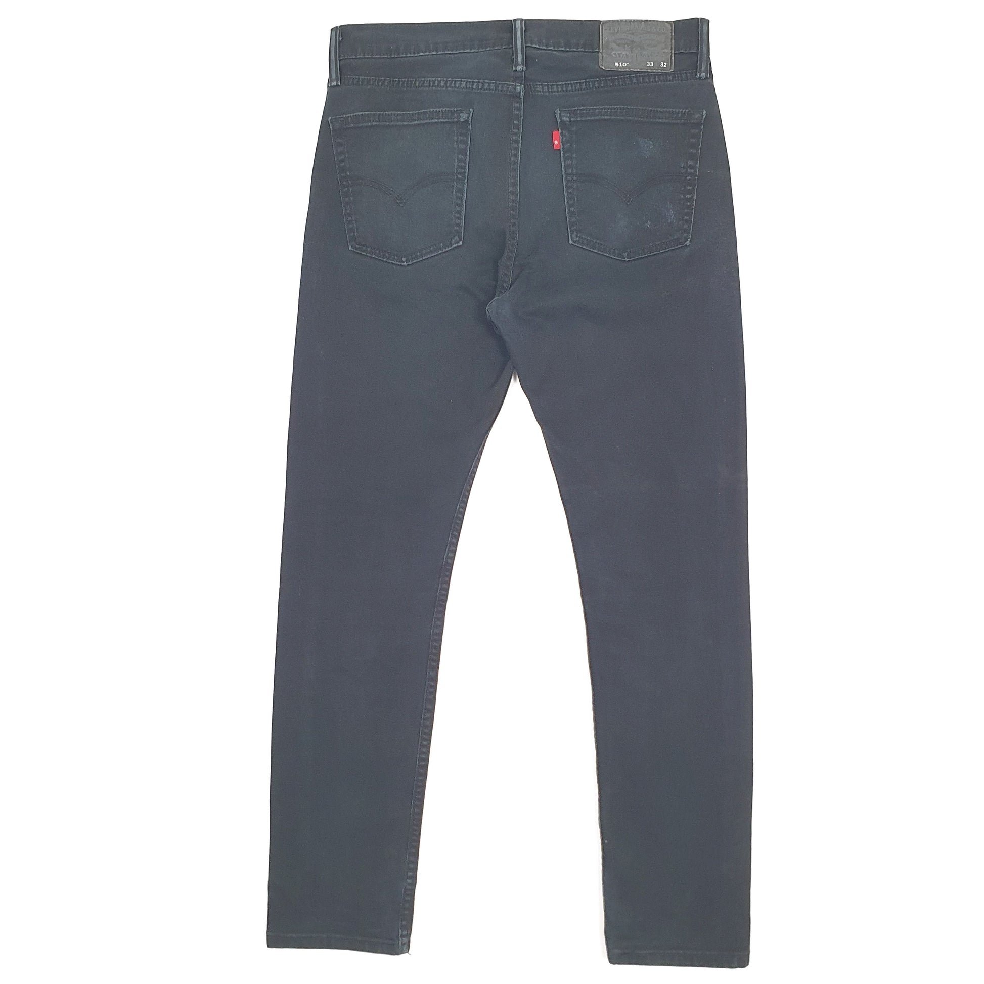 Levis 510 Skinny Fit Jeans W33 L32 Black