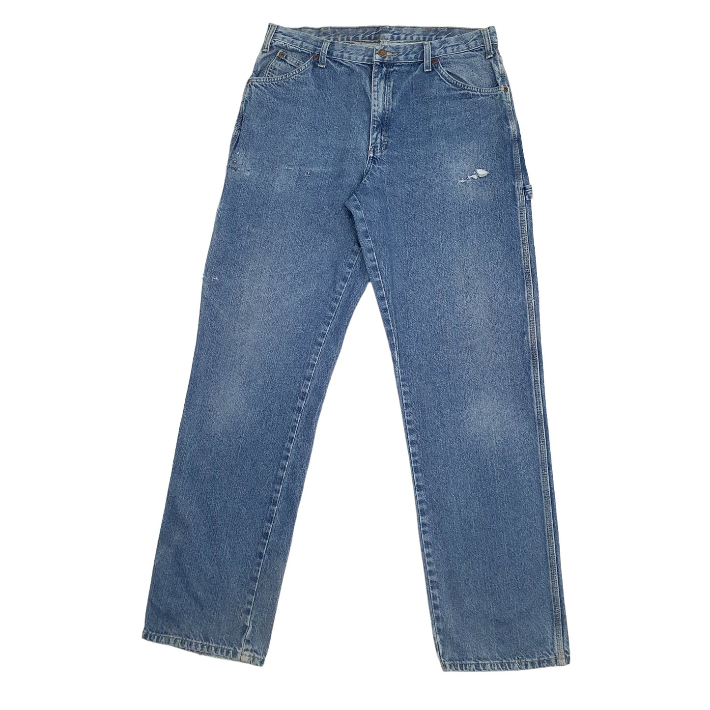 Mens Blue Dickies  Carpenter Trousers