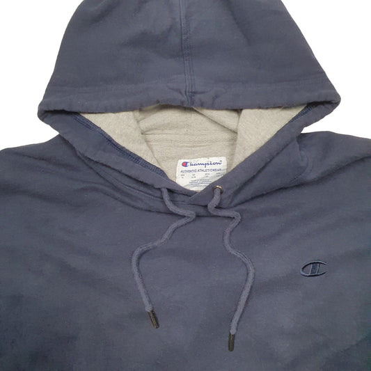 Mens Navy Champion  Hoodie Jumper