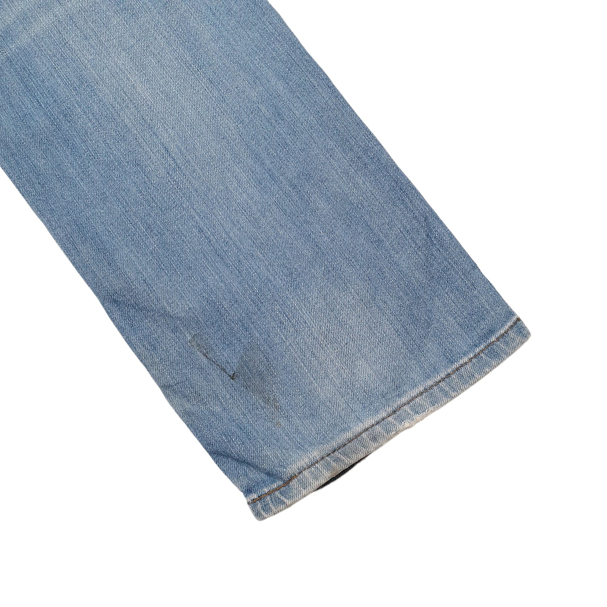 Mens Blue Levis  504 JeansW34 L34