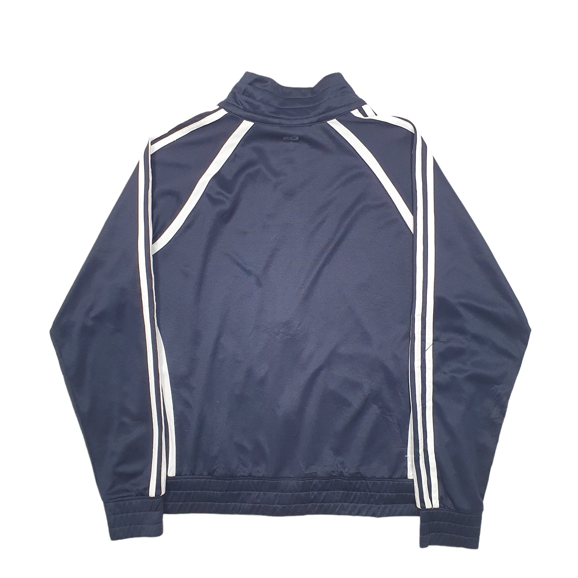 Mens Black Adidas  Full Zip Jumper
