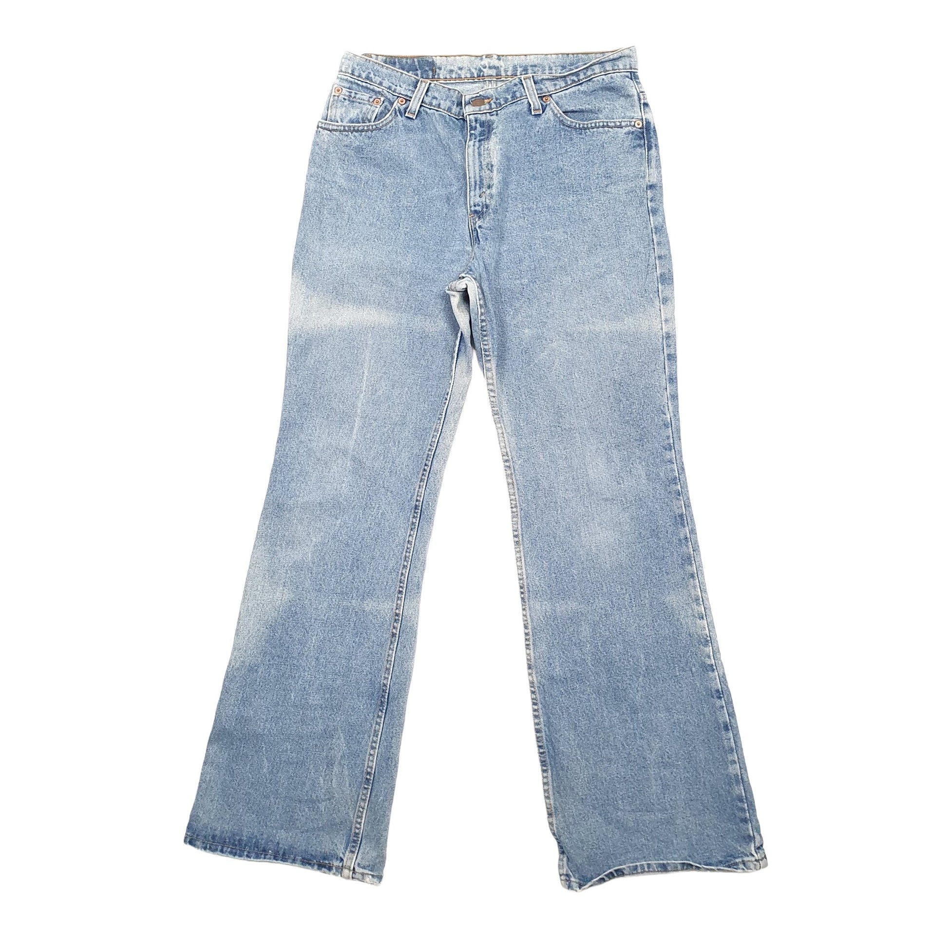 Levis Loose Flared Fit Jeans UK14 Blue