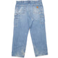 Carhartt Casual Loose Fit Carpenter Jeans W38 L29 Blue