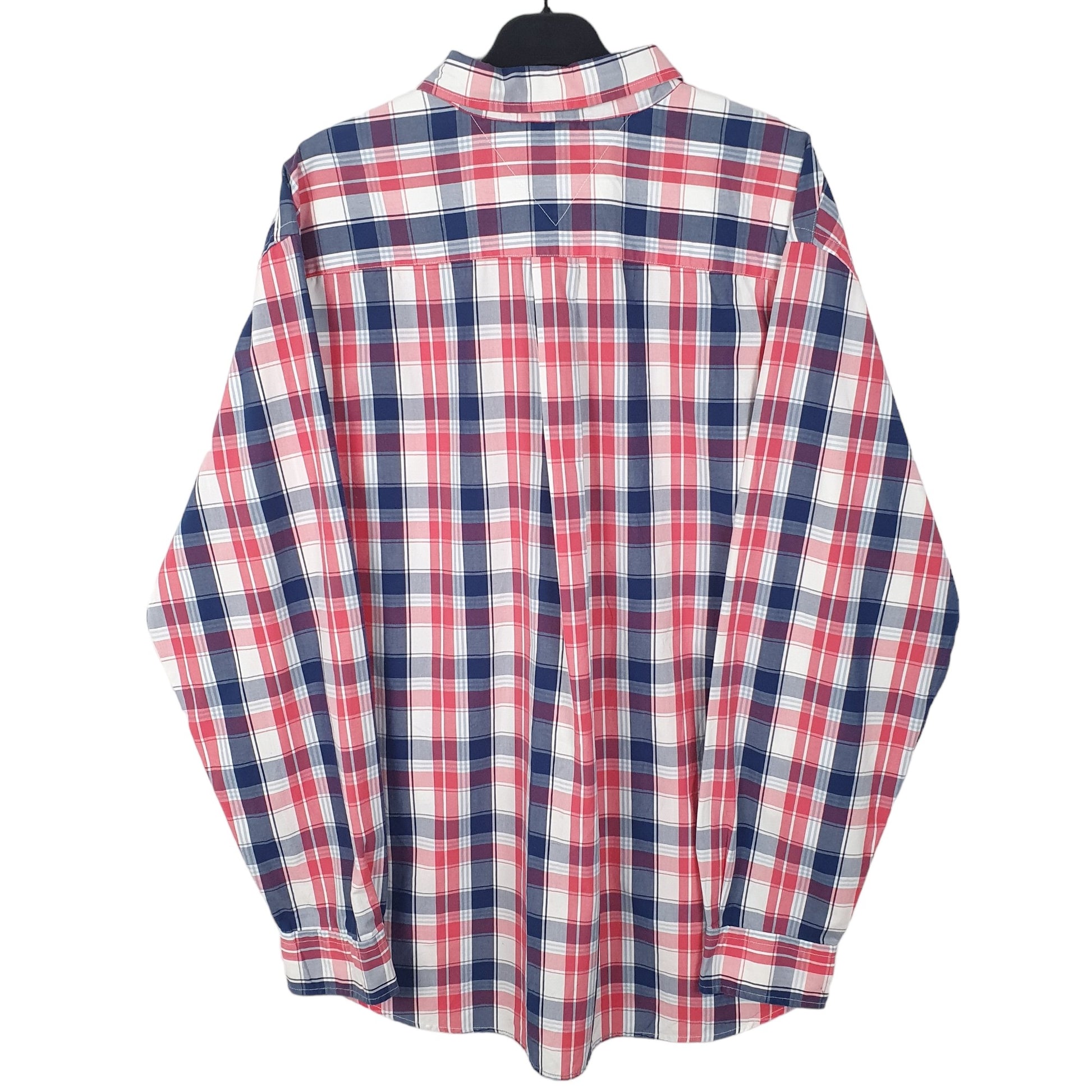 Tommy Hilfiger Long Sleeve Regular Fit Check Shirt White