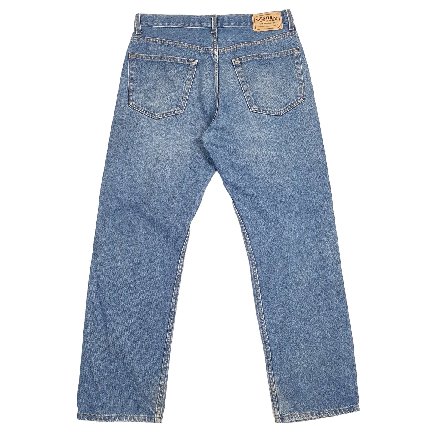 Levis Signature Regular Fit Jeans W33 L30 Blue