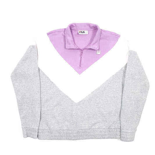 Fila Quarter Zip L Grey