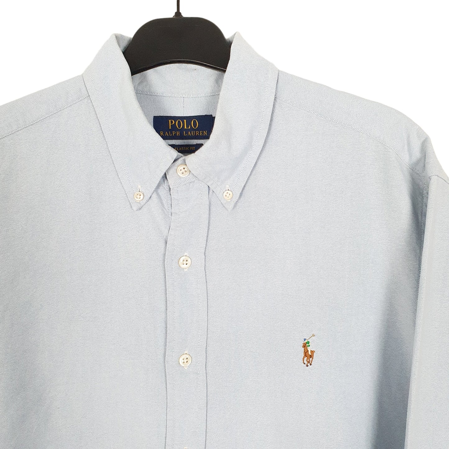 Ralph Lauren Long Sleeve Classic Fit Shirt Blue
