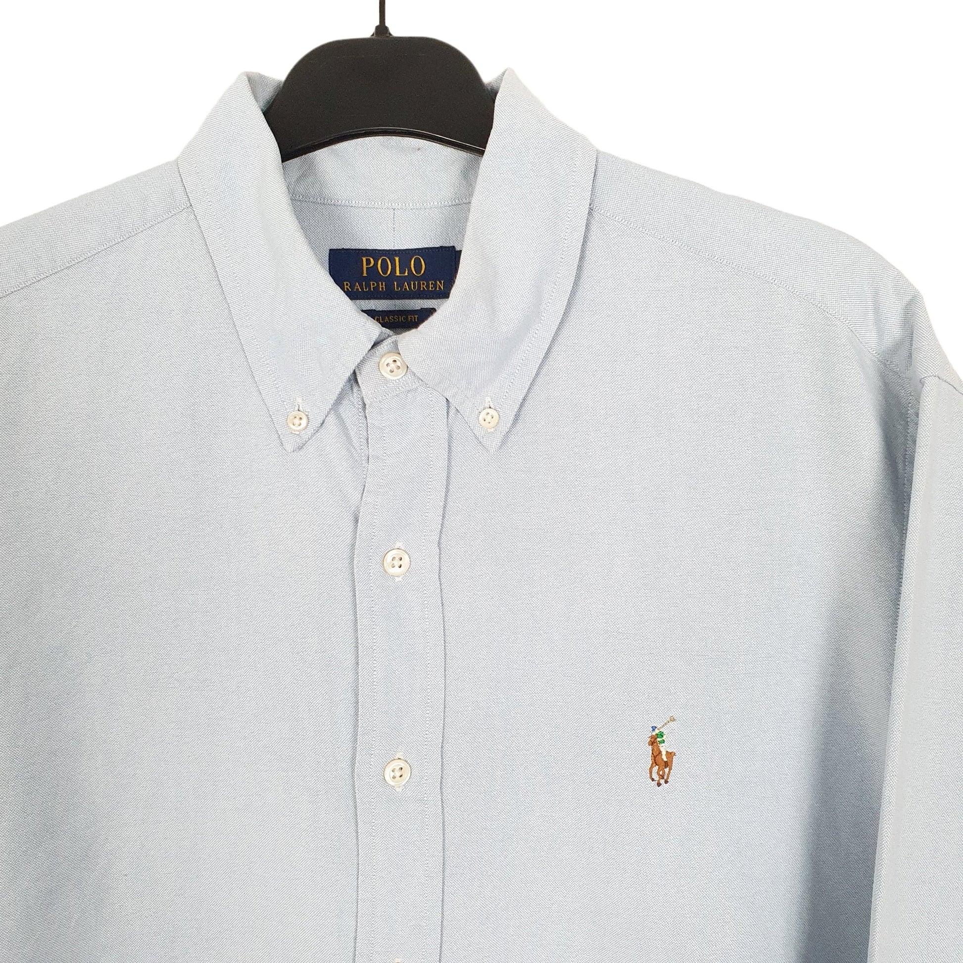 Ralph Lauren Long Sleeve Classic Fit Shirt Blue