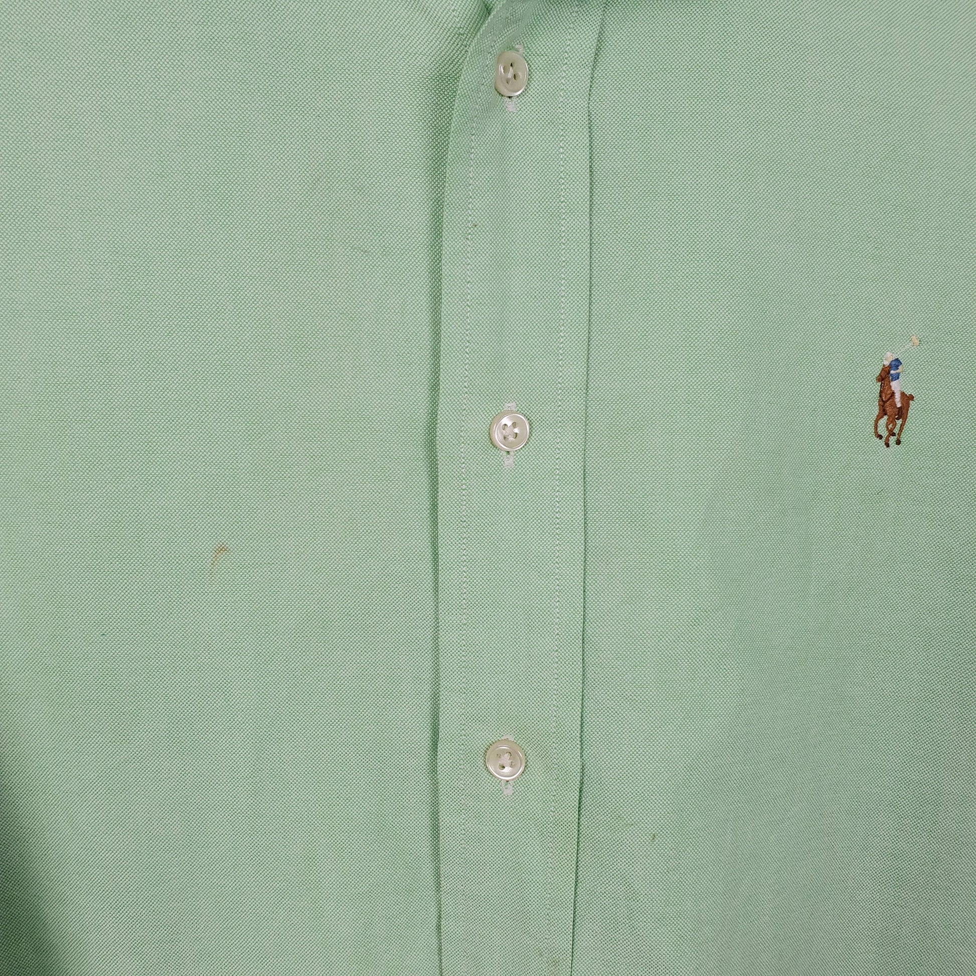 Mens Green Ralph Lauren  Long Sleeve Shirt