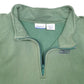 Mens Green Reebok  Quarter Zip Jumper