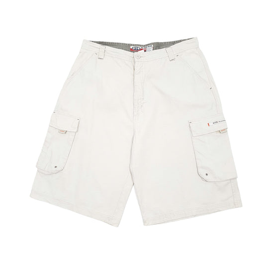 Beige One Tough Brand Cargo Shorts
