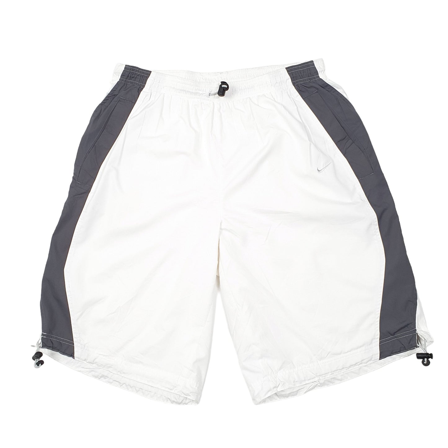 Nike Shorts White Swim Trunks Shorts W32 White