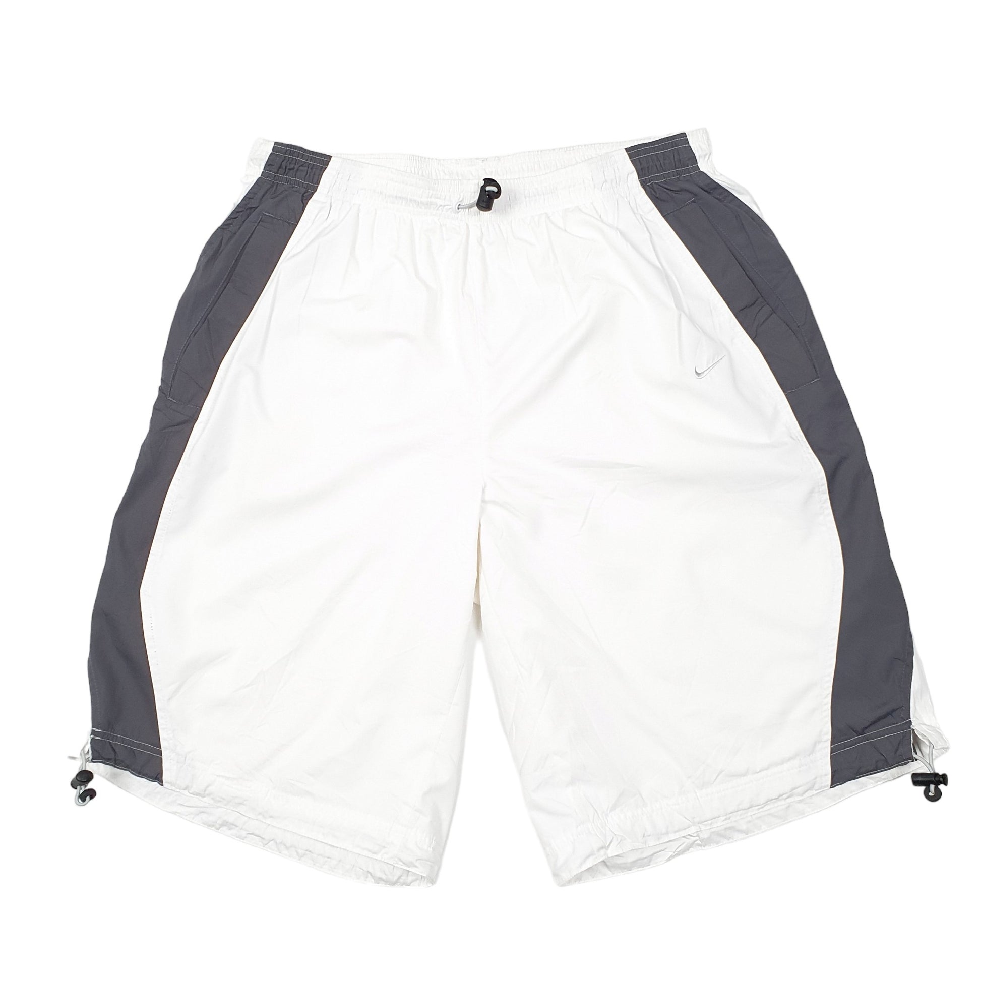 Nike Shorts White Swim Trunks Shorts W32 White