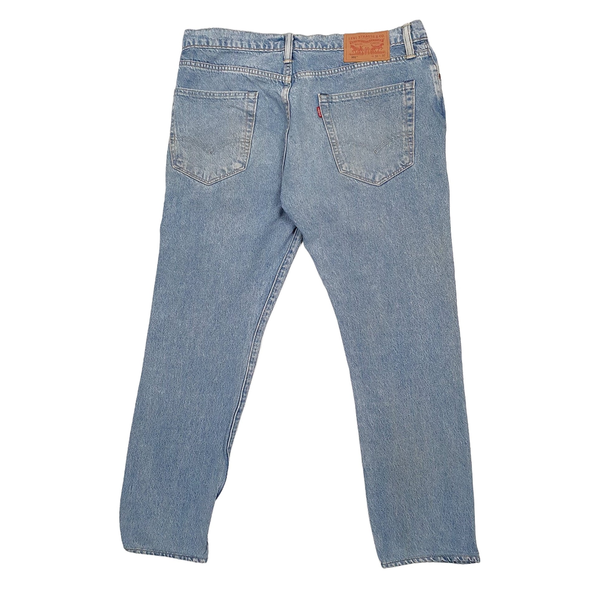 Mens Blue Levis  502 JeansW35 L27