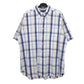 Tommy Hilfiger Short Sleeve Regular Fit Check Shirt Blue