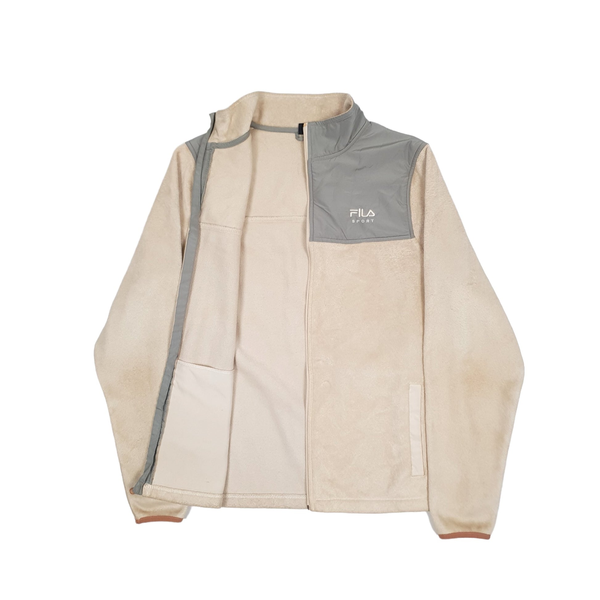 Fila Full Zip Fleece M Beige