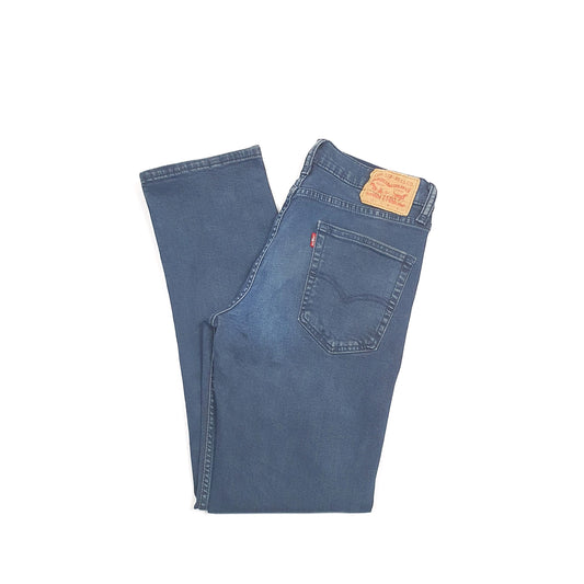 Levis 514 Straight Fit Jeans W30 L29 Blue