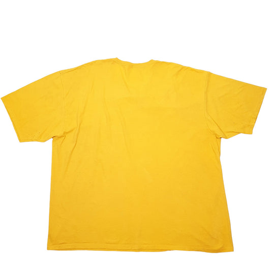 Adidas Short Sleeve T Shirt Yellow