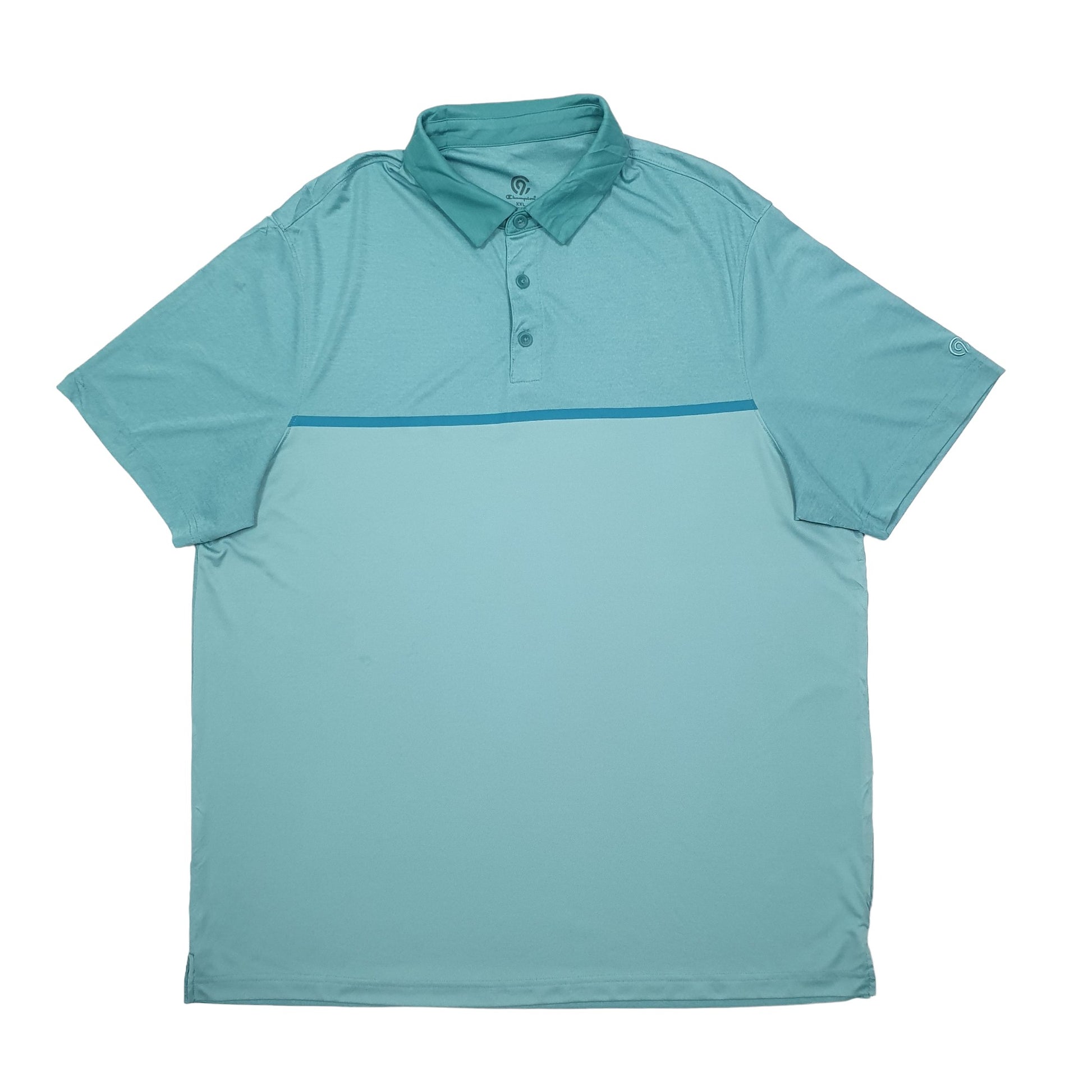 Champion Short Sleeve Polyester Polo Shirt Green