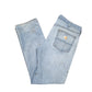 Mens Blue Carhartt Straight Rugged Flex Casual JeansW36 L32